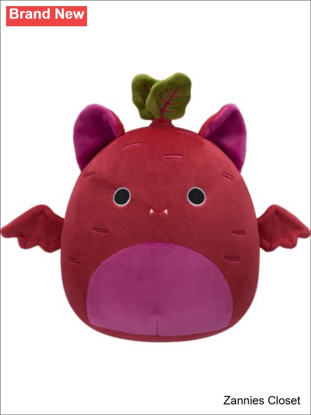 👻 Squishmallows Romulus the Beet Bat 8in Plush
